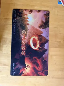 Magic the Gathering Magic Con Barcelona Lord of the Rings Key Art Playmat - Image 2