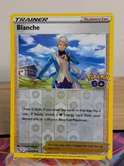BLANCHE 064/078 UNCOMMON POKEMON GO POKEMON REVERSE HOLO LP - Image 1