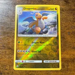 Dragonite 96/149 Reverse Holo Rare Sun & Moon Base Pokemon Card TCG NM+ - Image 1