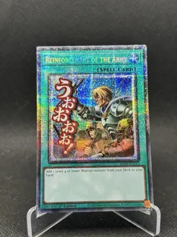 Yu-Gi-Oh! RA05-EN113 Reinforcement of The Army 1st Edition STARLIGHT RARE - Image 1