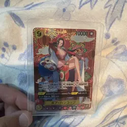 One Piece CCG Boa Hancock OP14 112 SP Alt Art Japanese Near Mint - Image 1