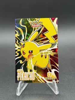 Pikachu Rainbow Foil Pokemon Card Database Attacks Kanto - Image 1