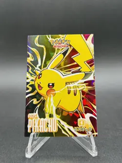 Pikachu Rainbow Foil Pokemon Card Database Attacks Kanto - Image 2