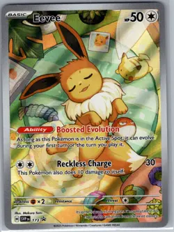 Eevee SVP 173 SV: Scarlet & Violet Promo Cards - Pokemon Card - NM - Image 1