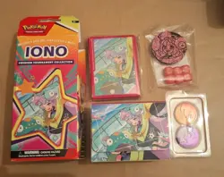 Pokemon Iono Premium Tournament Collection New NO CARDS INCLUDED Please See Info - Image 1