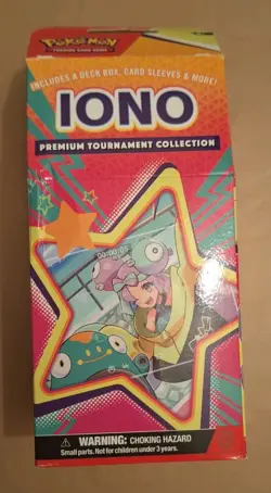 Pokemon Iono Premium Tournament Collection New NO CARDS INCLUDED Please See Info - Image 2