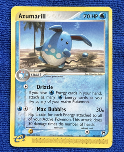 Pokemon TCG Azumarill Sandstorm Regular LP Card 30/100 - Image 1