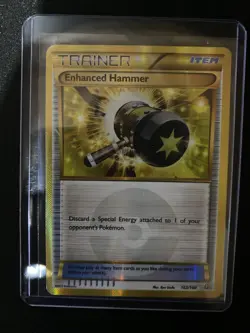 Enhanced Hammer 162/160 XY-Primal Clash Secret Rare Holo Pokemon TCG Card - Image 1