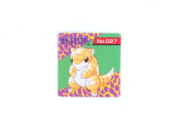 Pokemon Bros Card GB Pocket Mini Card Sandshre/ Sandslash Vintage Japan - Image 3