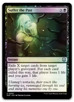 Suffer the Past (Ripple Foil) #205 (NM) Modern Horizons 3 M3C Magic MTG - Image 1