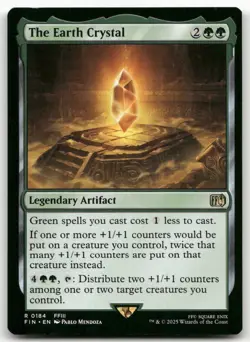 The Earth Crystal #184 (NM) Final Fantasy FIN Magic MTG - Image 1