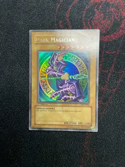 Dark Magician SDY-006 1st Ed Yu-Gi-Oh Starter Deck Yugi Original Print MOD / VG - Image 1