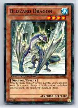 Blizzard Dragon Duel Terminal Normal Parallel Rare Duel Terminal 7 DT07-EN010 LP - Image 1