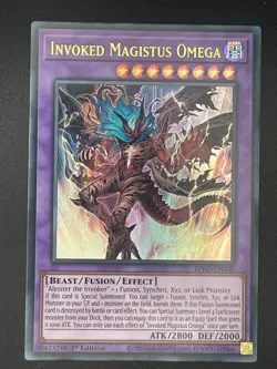 Yu-Gi-Oh! - Brust Protocol - Invoked Magistus Omega BPRO-EN100 Ultra Rare - Image 1