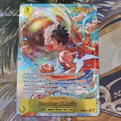 Monkey D. Luffy (Alt Art) OP15-119 SEC Adventure on KAMI's Island ENGLISH OP15 - Image 1