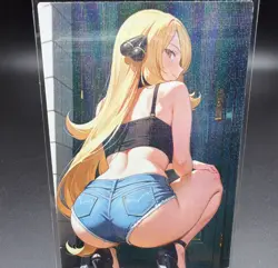 Cynthia Anime Waifu Card Doujin ACG Goddess Holo - Image 1