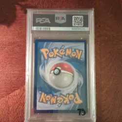 Pokemon Charizard Cracked Ice Holo Deck Exclusives 025/185 PSA 10 Card - Image 2