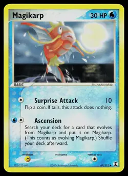 Pokemon Card - Magikarp FireRed & LeafGreen 67/112 Common - Image 1