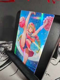 Mitsuri Kanroji Demon Slayer Art Card Holo Glitter Anime Sexy Waifu CCG - Image 2