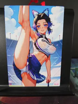 Shinobu Kocho Demon Slayer Custom Art Card NM Anime Sexy Waifu CCG Collectible - Image 1