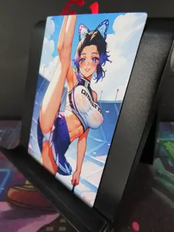 Shinobu Kocho Demon Slayer Custom Art Card NM Anime Sexy Waifu CCG Collectible - Image 2