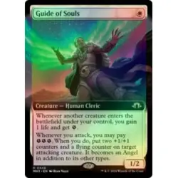 Foil Guide Of Souls (extended Art) X4 M/NM Magic MTG Modern Horizons 3 - Image 1