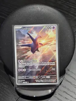 Latios Pokemon TCG Surging Sparks Illustration Rare 203/191 NM - Image 1