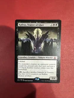 Kalitas Traitor Of Ghet Mtg Gatecrash Lp Light Play - Image 1
