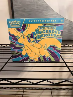 Pokemon TCG Ascended Heroes Elite Trainer Box ETB Sealed New Mega Evolution - Image 1