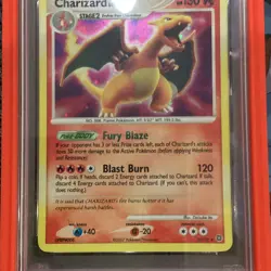 POKEMON 2007 CHARIZARD HOLO SECRET WONDERS #3 PSA 9 - RARE! - Image 3
