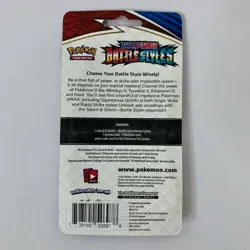 2021 Pokemon Battle Styles Swirl Charmander SWSH092 Checklane Blister Pack - Image 3