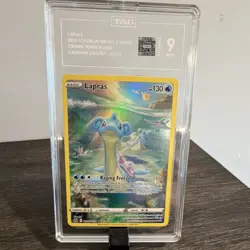 Pokemon Lapras GG05 Crown Zenith Galarian Gallery Holo TAG 9 Ultra Rare - Image 1