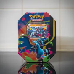 Pokemon TCG: Mega Charizard ex Tins X + Y New & Sealed - Set of 2 - Image 2