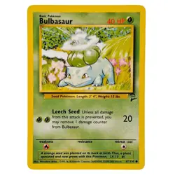 Bulbasaur 67/130 Base Set 2 WOTC Unlimited Pokemon TCG - Image 1