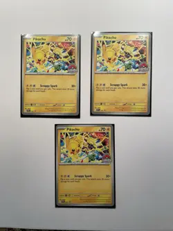 (3) Pokemon - Pikachu 225 -- 2025 World Championships SVP en - Black Star Promo - Image 1