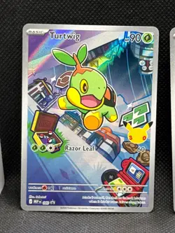 Pokemon TCG First Partner Illustration Collection Series 1 Gen 4 Sinnoh Starters - Image 2