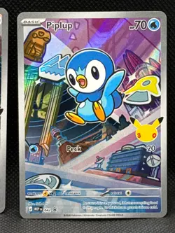 Pokemon TCG First Partner Illustration Collection Series 1 Gen 4 Sinnoh Starters - Image 4