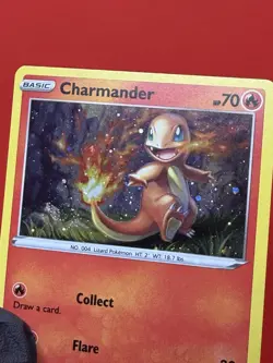 2021 Pokemon Charmander : Sword & Shield SWSH092 BS Promo * GALAXY SWIRL * - NM - Image 4