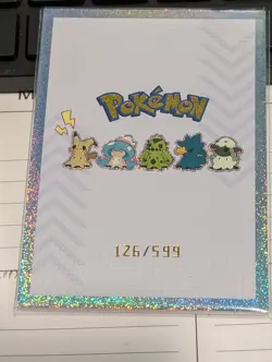 TEXTURED 3D Mimikyu mengka Hit Serialized 126/599 rare pokemon - Image 2