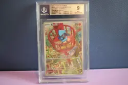 Riolu MEP 010 Mega Evolution Pokemon Center Black Star Promo. BGS 9 Mint - Image 1