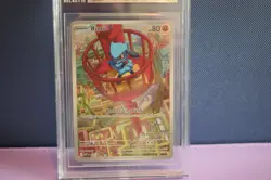 Riolu MEP 010 Mega Evolution Pokemon Center Black Star Promo. BGS 9 Mint - Image 2
