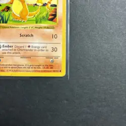 Pokemon Charmander Shadowless Base Set 46/102 Vintage 1999 WOTC HP - Image 4