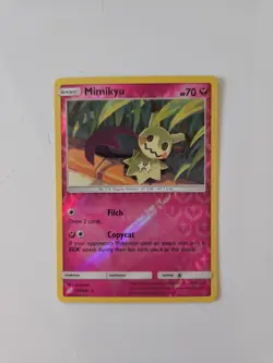 2x - Mimikyu 112/181 Pokemon NM Sun & Moon Team Up Reverse Holo And Non Holo - Image 2