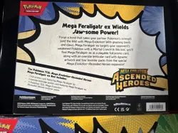 Pokemon Ascended Heroes Bundle Mega Lucario Poster Collection & Mega Feraligatr - Image 4