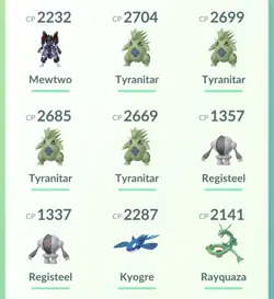 Pokemon Go PTC Acc, Guaranteed Lucky Armor Mewtwo - Image 1