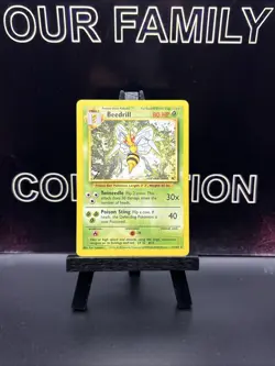Beedrill 17/102 Base Set Rare Regular 1999 WOTC Pokemon TCG VLP - Image 1
