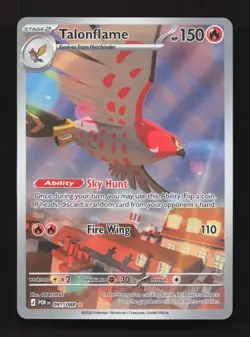 Talonflame 091/088 Holo Illustration Rare Perfect Order Pokemon Near Mint - Image 1