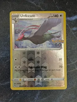Unfezant 063/078 Pokemon GO Reverse Holo - Image 1