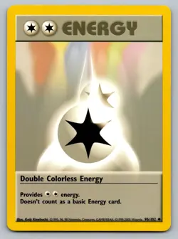 Pokemon TCG Base Set Double Colorless Energy 096/102 - Image 1