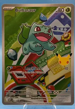 Pokemon TCG First Partner Illustration Collection Series 1 Kanto GEN 1 Starters - Image 4